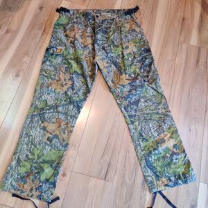 Scent Blocker Camo Pants Men's Size XL Cargo S3 Mossy Oak Hunting Field Ripstop